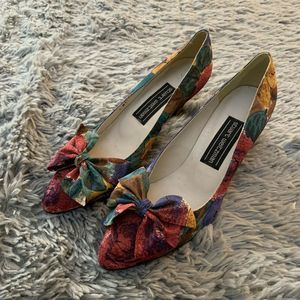 Stuart Weitzman | Womens Multi Color Floral Heels